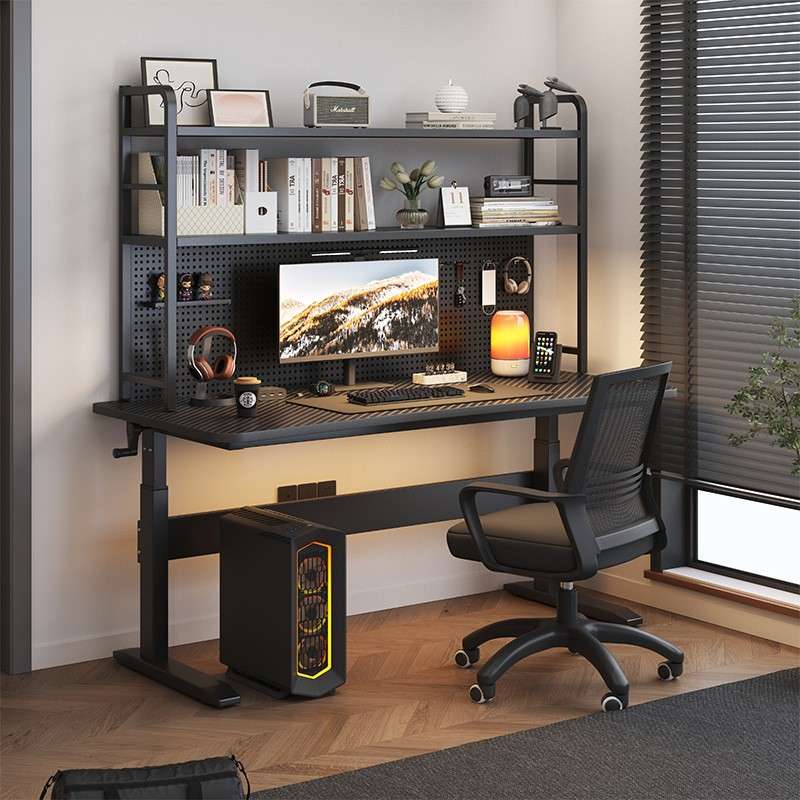 Lift computer desktop competition table bedroom book home with hole A707G72 board rack desk desk office table work