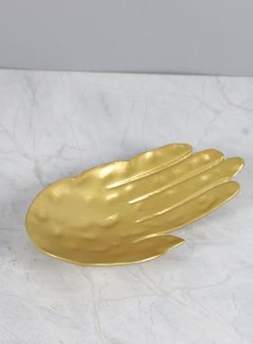 现代简11111约黑白托盘样板厅房办室卧关室书房客厅餐公桌面玄饰