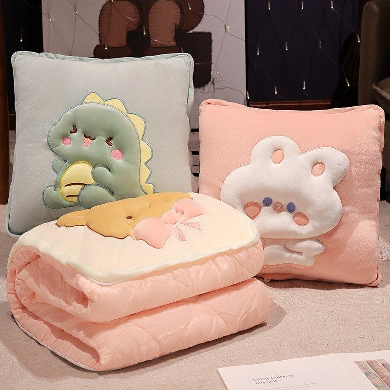 抱枕车用被子两用汽车车载二合一折叠车上办公室午休睡觉枕头毯子,淘宝优惠券,粉丝福利购,淘宝优惠卷