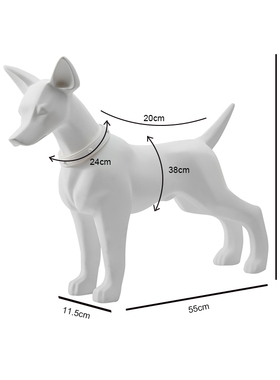 狗模特宠物用品拍摄狗模型PVC 店铺陈列道具橱窗展示架家居摆件狗