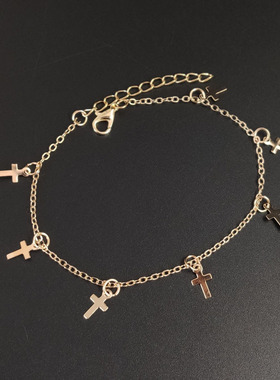 怀琅 跨境欧美时尚流行脚饰  简约脚链女厂家新款