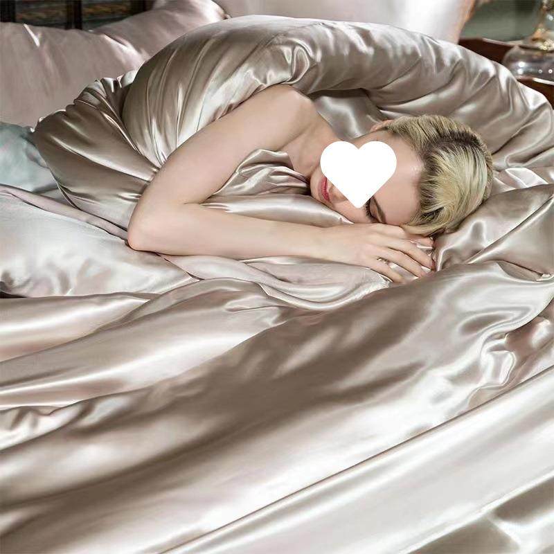 重磅30姆米真丝桑蚕丝A类四件套双面丝绸被套冰丝天丝秋冬床品三,淘宝优惠券,粉丝福利购,淘宝优惠卷