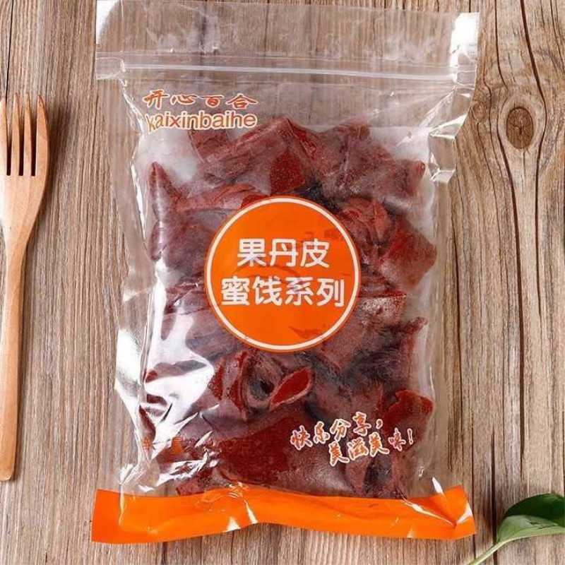山楂卷果丹皮边角料山楂条批发蜜饯果脯小时候零食边角料酸甜官方 - 图3