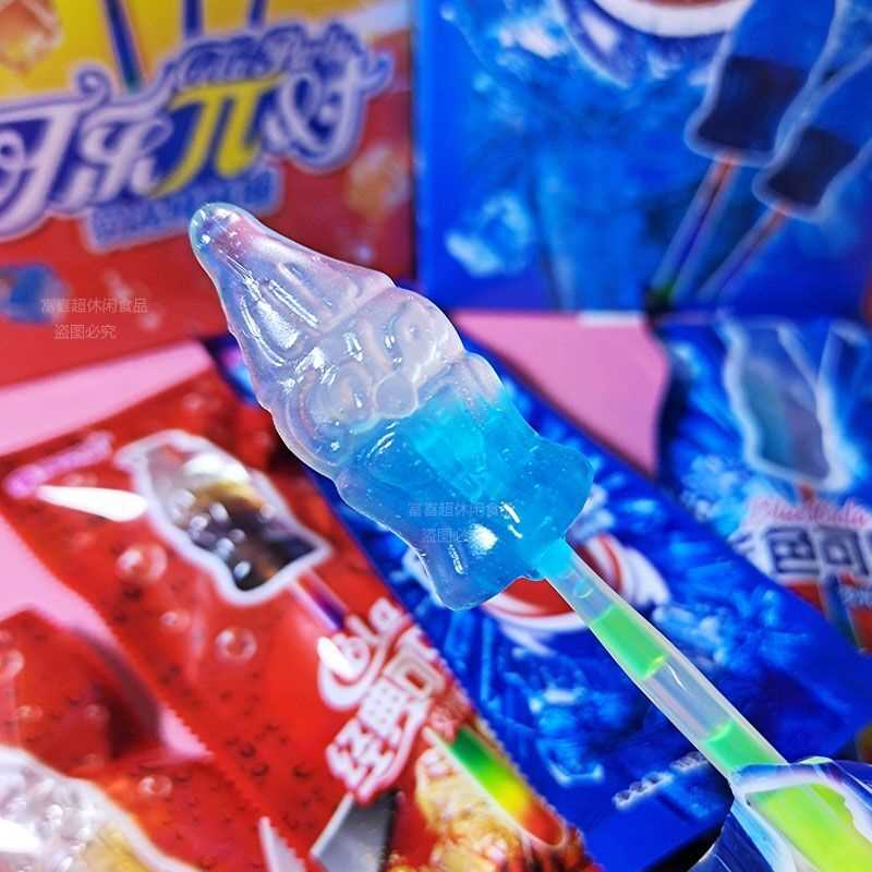 可乐派对荧光棒棒糖批发创意糖果夜光棒综合水果味硬糖儿童糖果,淘宝优惠券,粉丝福利购,淘宝优惠卷