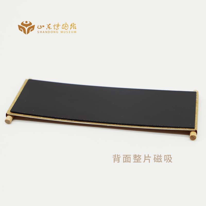 山东博物馆文创丨画轴冰箱贴双松图鹊华秋色图济南旅游纪念品礼物