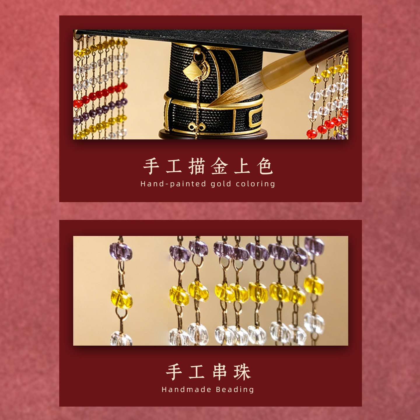 山东博物馆文创 九旒冕金属立体冰箱贴皇冠凤冠纪念品礼物伴手礼