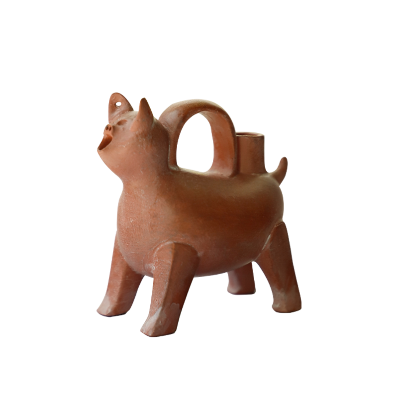 山东博物馆文创镇馆之宝红陶兽形壶冰箱贴礼物个性创意纪念品礼品