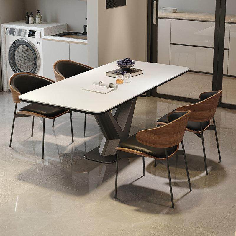 国补2025新款交叉台岩板餐桌轻奢现代简约极简风饭桌设计师饭桌,淘宝优惠券,粉丝福利购,淘宝优惠卷