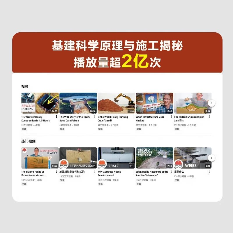 基建大百科:一看就懂的身边工程图解基建狂魔的国民通识课正版JL