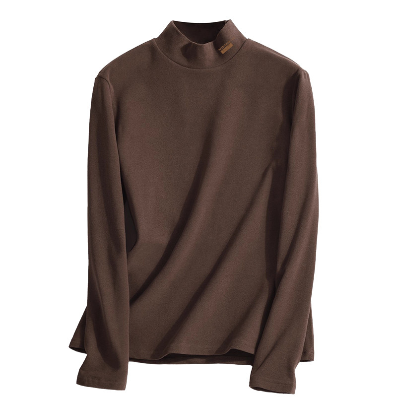 都市丽人绒德打底衫女内搭可外穿冬季女士中领保暖半高领上衣厚Y,淘宝优惠券,粉丝福利购,淘宝优惠卷