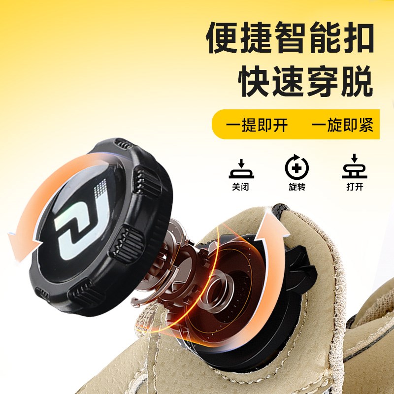 高帮劳保鞋男款男士冬季加绒棉鞋工地防砸防刺穿老保钢头工作轻便 - 图2