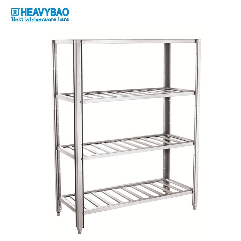 不锈钢厨房置物架厨房收纳架浴室置物架厨房用品卫生间置物架 - 图1