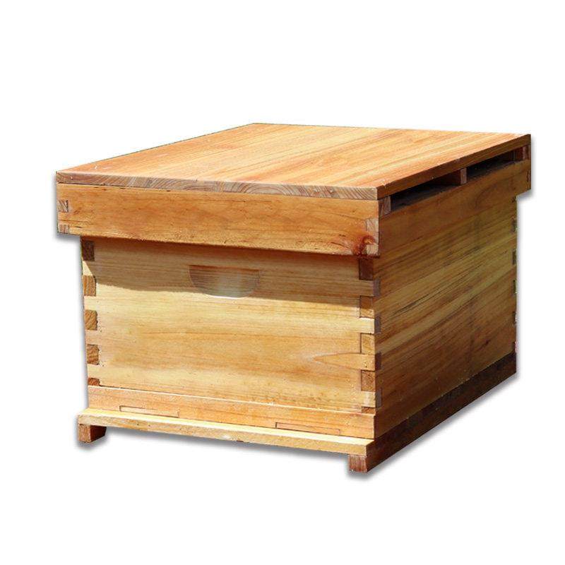 蜂箱中蜂标准十框箱双王箱蜜蜂箱煮蜡箱标准杉木养蜂工具蜂箱包邮,淘宝优惠券,粉丝福利购,淘宝优惠卷