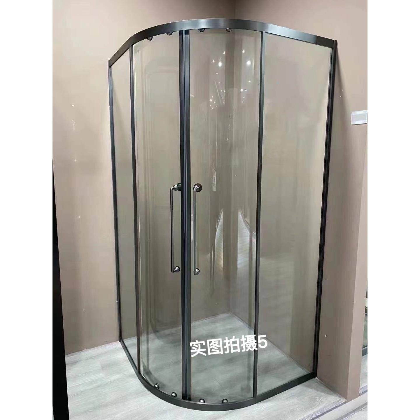 定制上海不锈钢一字型淋浴房圆弧型淋浴房扇形淋浴房钢化玻璃隔断,淘宝优惠券,粉丝福利购,淘宝优惠卷