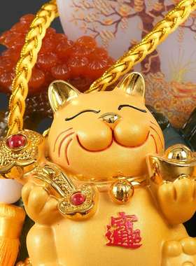 现货平摆件客招厅家和万事安风水财摆件树脂工艺品和万事家兴平安