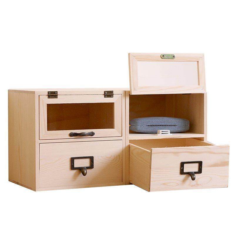 X&简约创意桌面收盒学生宿舍书桌物实木办xzn-05公纳屉室抽置储物,淘宝优惠券,粉丝福利购,淘宝优惠卷