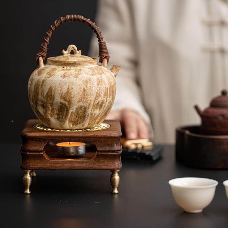 中式桃木型416温茶炉茶小茶炉家用实木蜡胡烛加热烤炉温茶器小暖,淘宝优惠券,粉丝福利购,淘宝优惠卷