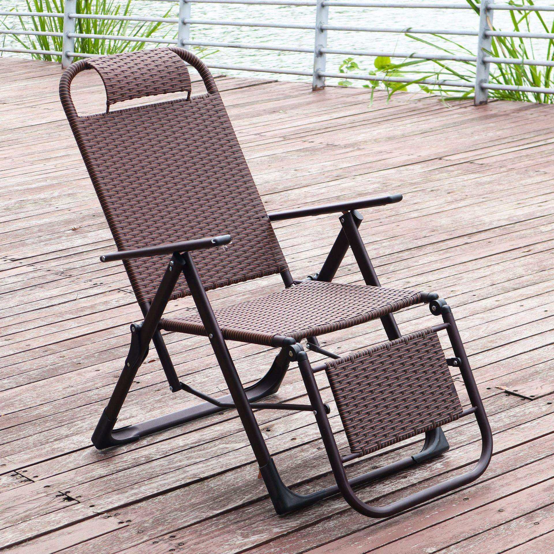 批手工编藤叠折新中子式藤椅家用阳台靠背DT-SZ02椅发午睡椅便携,淘宝优惠券,粉丝福利购,淘宝优惠卷