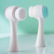 Face wash brush soft bristle cleanser double-sided brush