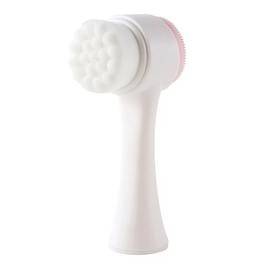 Face wash brush soft bristle cleanser double-sided brush