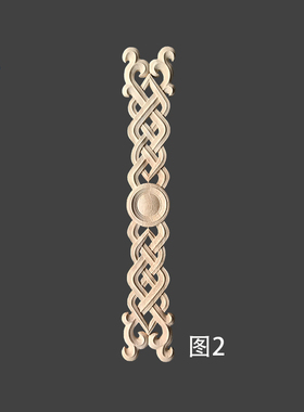 欧式风长形花片家具柜门东阳木雕