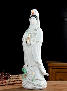 南海观音菩萨站渡佛像供奉