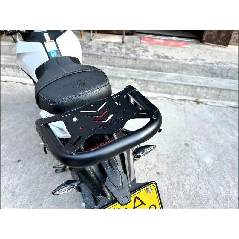 适用于春风ST狒狒摩托车CF125-3A改装配件前护杠后货架尾架保险杠,淘宝优惠券,粉丝福利购,淘宝优惠卷