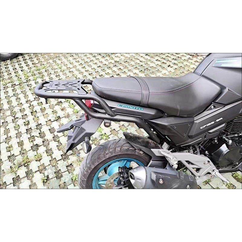 适用于春风ST狒狒摩托车CF125-3A改装配件前护杠后货架尾架保险杠,淘宝优惠券,粉丝福利购,淘宝优惠卷