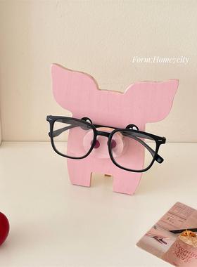 可爱创意动物木质摆件