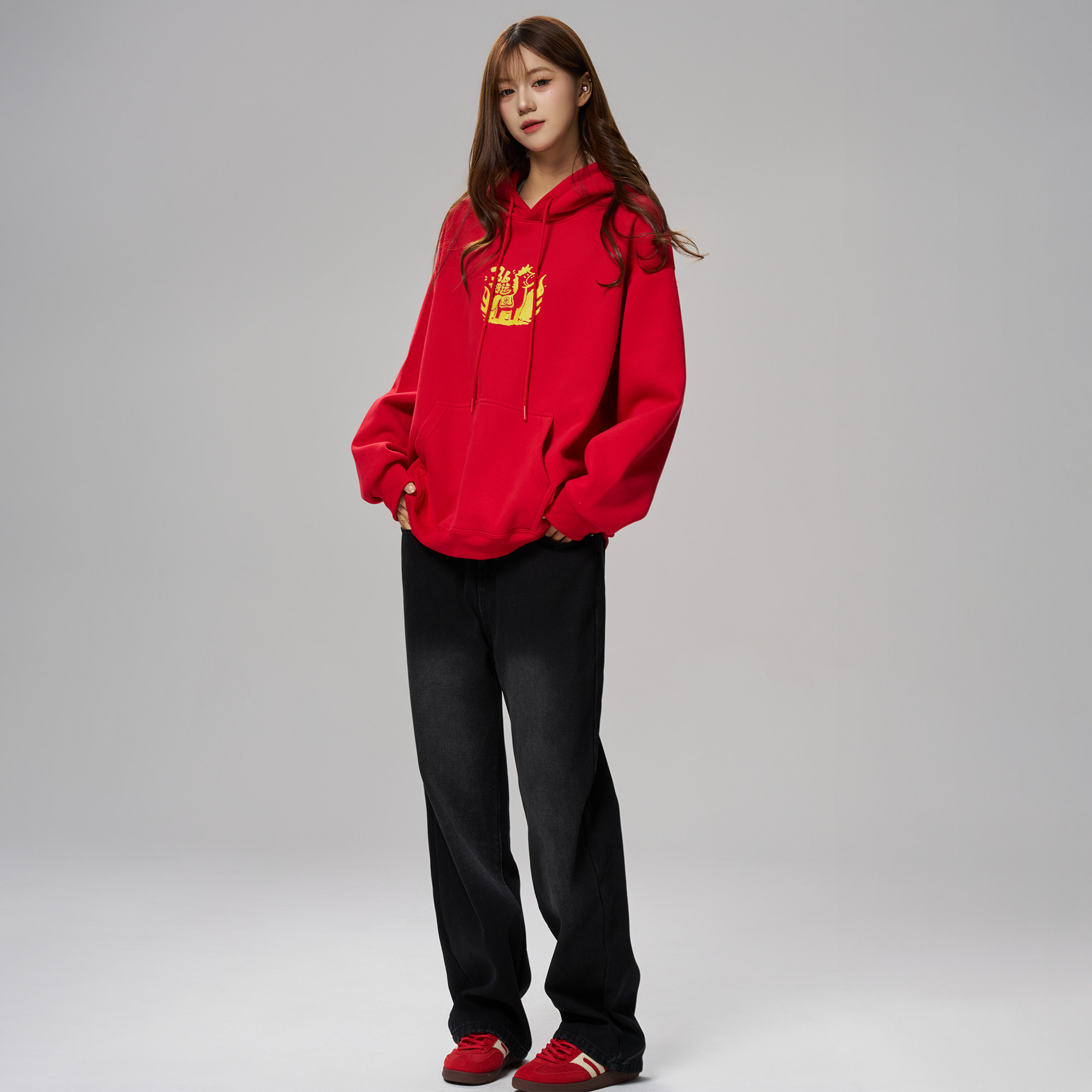 ZMOH情侣加绒连帽卫衣2026年冬季马年新款本命男士保暖长袖女生,淘宝优惠券,粉丝福利购,淘宝优惠卷