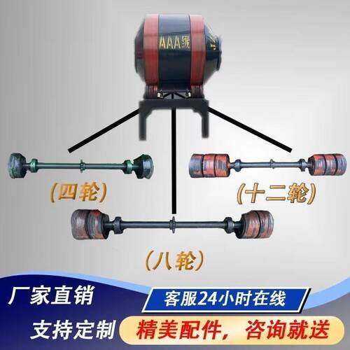 两相电三相电动多功能混凝土搅拌设备机砂浆混泥土滚筒式小搅拌机 - 图2