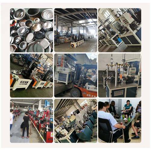 多功能液压双面冲孔机 全自动不锈钢金属打孔机 铝锅数控开孔设备 - 图1