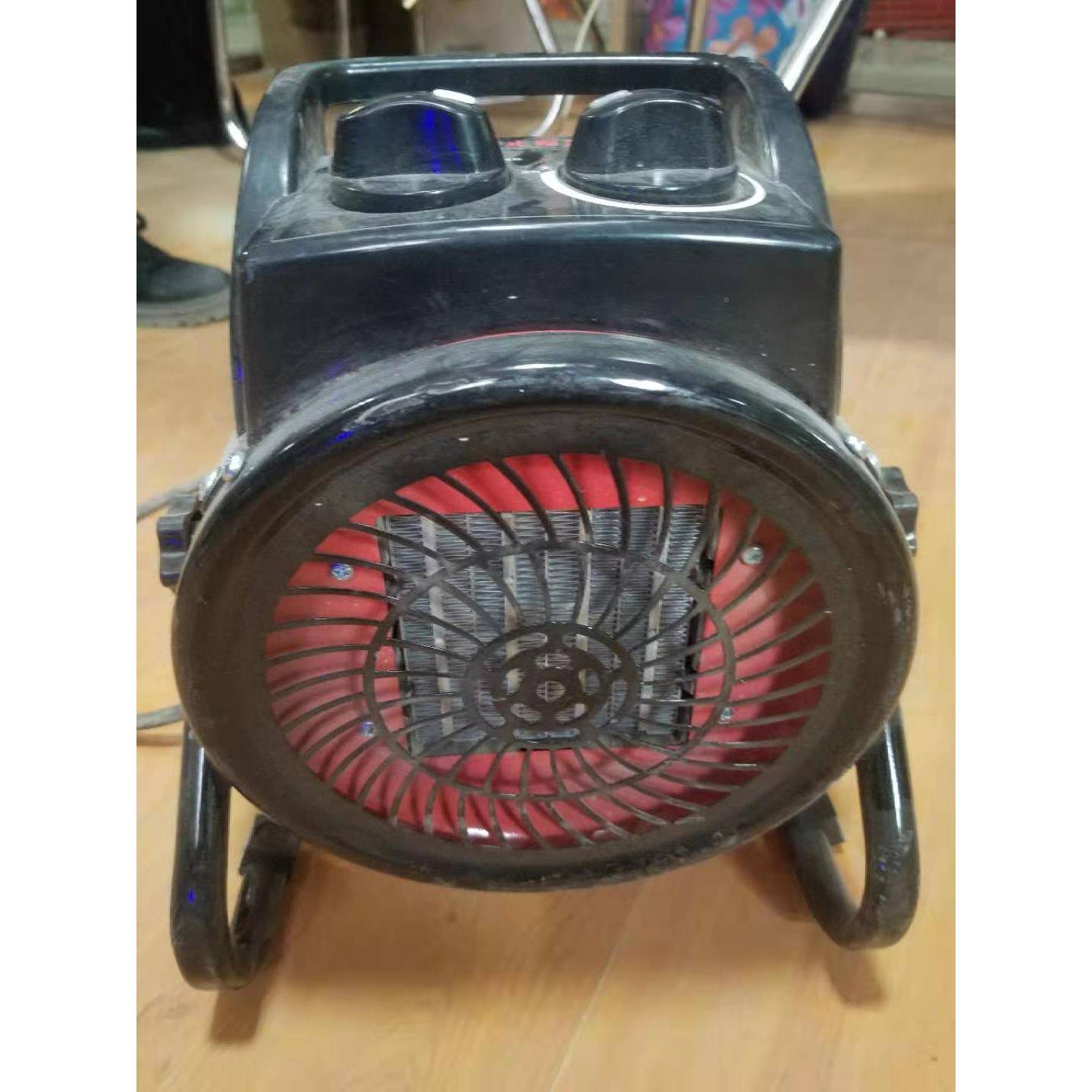 工率LII业暖风机养殖用大功取暖器小型电家暖热气电加电热风机 - 图3