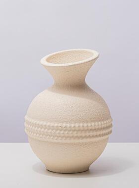 简约现代意楼树脂肌理花LSZ0420瓶软装样板房售部客厅茶几桌面果