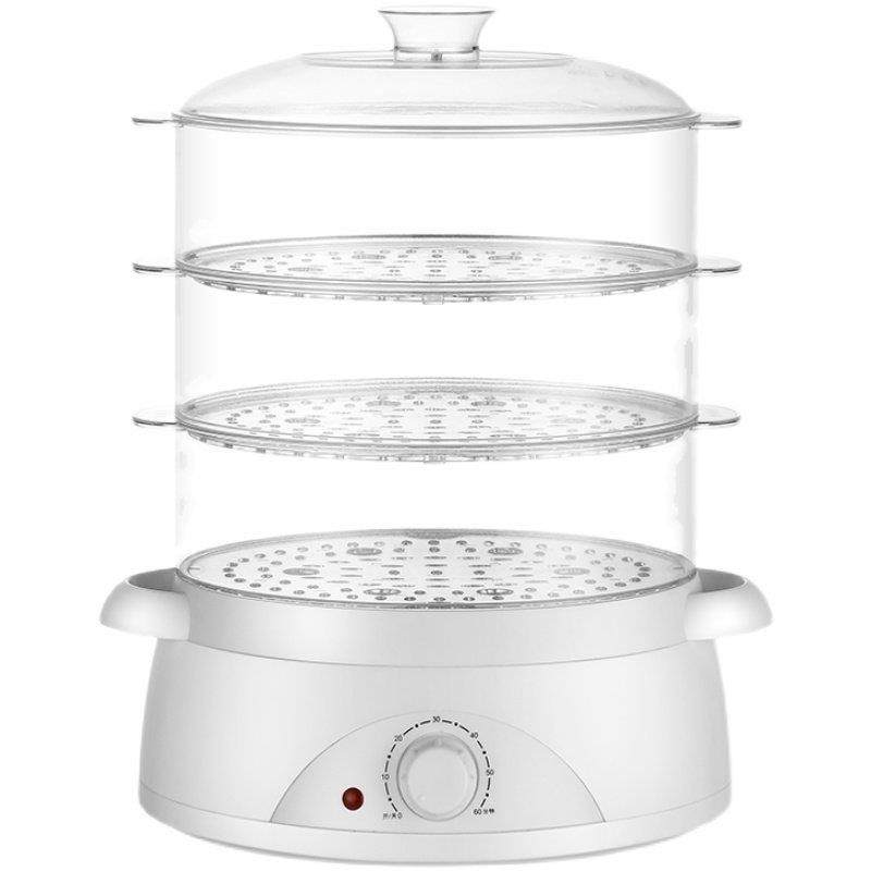 电蒸锅多功能家用三层小型蒸锅蒸煮一体迷你小蒸锅电蒸笼早餐机,淘宝优惠券,粉丝福利购,淘宝优惠卷