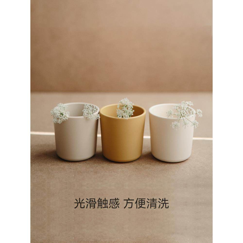 Mushie儿童婴儿水杯圆Pp材料家用防摔婴儿流行餐具两包,淘宝优惠券,粉丝福利购,淘宝优惠卷