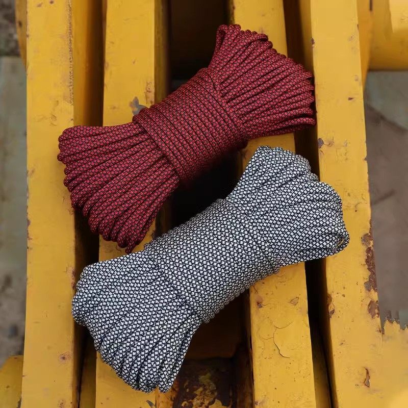 九芯十芯伞绳编织线降落伞兵绳绳子捆绑绳户外安全绳登山攀岩风绳,淘宝优惠券,粉丝福利购,淘宝优惠卷