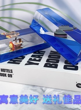 游轮流体漂流瓶桌面摆件泰坦尼克号邮轮桌搭装饰品送男士生日礼物