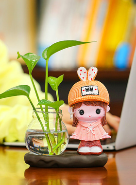 创意治愈小物件家居装饰品摆件酒柜玄关客厅办公室桌面小摆设男女