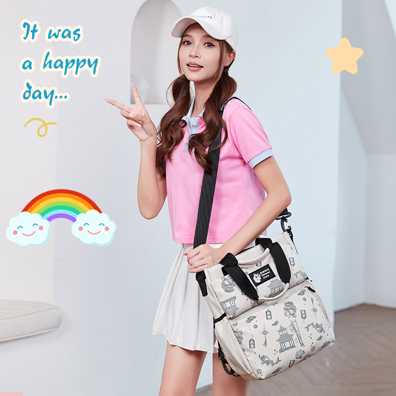 2024新款13寸防泼水笔记本电脑包初高中手提包大学生休闲单肩包小 - 图0