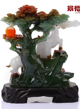 三羊开泰三阳开泰羊摆件工艺品摆设室内家庭客厅办公室家居装饰品