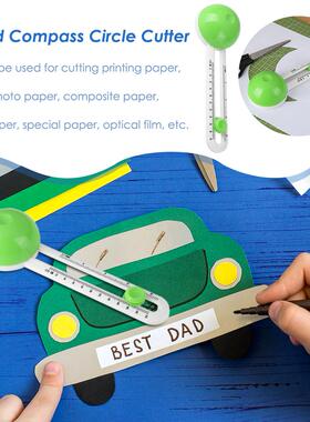 热销Round Cutting Knife Patchwork Compass Circle Cutter Scra