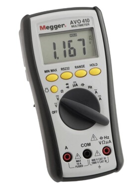MeggerAVO410手持式数字万用表真有效值AVO410