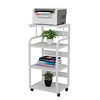 Printer rack multi-layer storage rack simple modern mobile floor-standing desk home mainframe storage rack