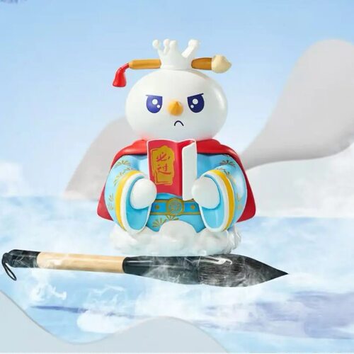 蜜雪冰城雪王赐福系列盲盒摆件可爱收藏公仔玩具礼物 - 图3