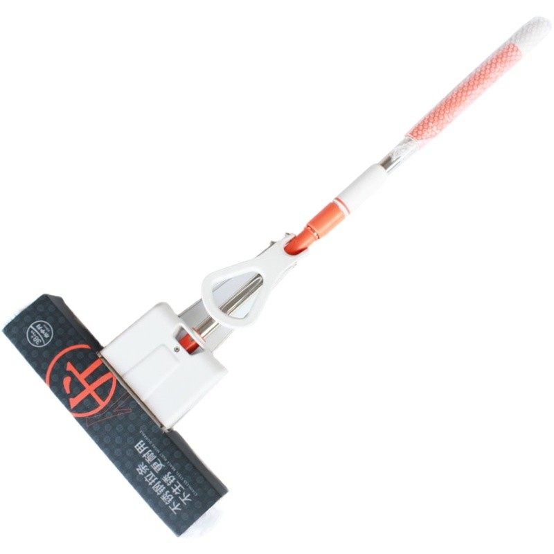 欧沐嘉胶棉拖把28 33 38cm海绵滚轮式伸缩杆家用新款吸水厕所水桶,淘宝优惠券,粉丝福利购,淘宝优惠卷