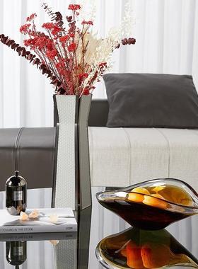 欧式现代简约琉璃指南居勺盘样板AL674299软间家装饰品客厅茶摆几