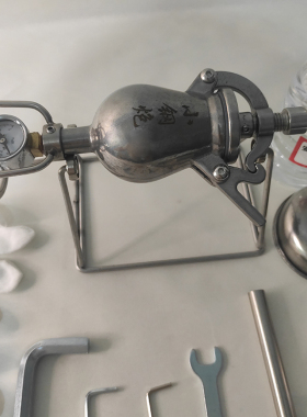 迷你爆米花机家用小型 304不锈钢粮食放大器网红老式手摇爆米花锅