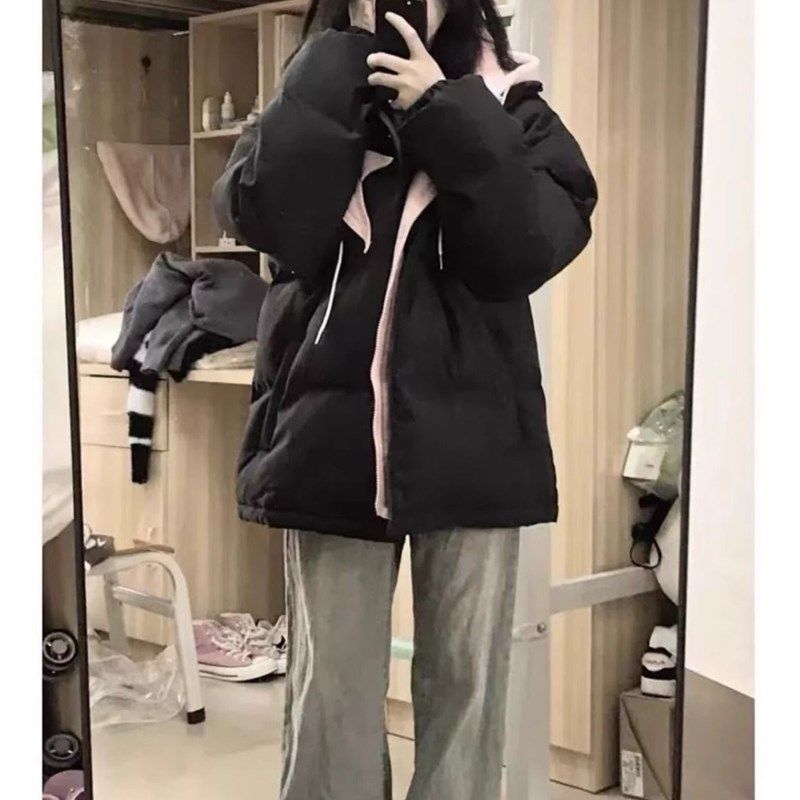 女童羽绒服冬季2023新款外套大童洋气保暖初中生加厚短款黑色棉服,淘宝优惠券,粉丝福利购,淘宝优惠卷