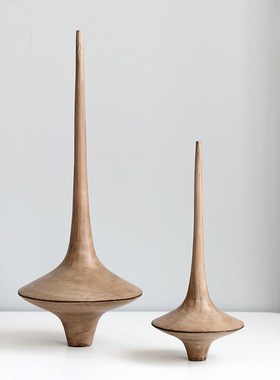 境泉实木工艺礼品摆饰酒店装饰摆饰样板房间玄关软装抽象雕塑艺术